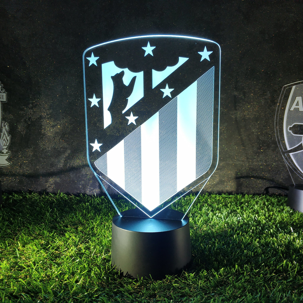 3D Светильник "Атлетико Мадрид" (  Atlético de Madrid)