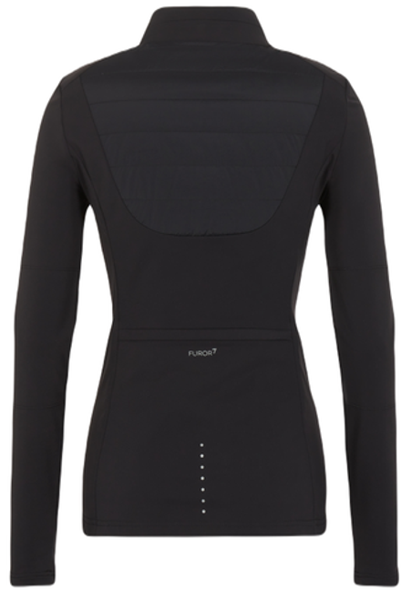 Женская теннисная куртка EA7 Woman Jersey Bomber Jacket - black