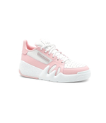 кожаные кроссовки Giuseppe Zanotti - пудро-розовый(RS10008)