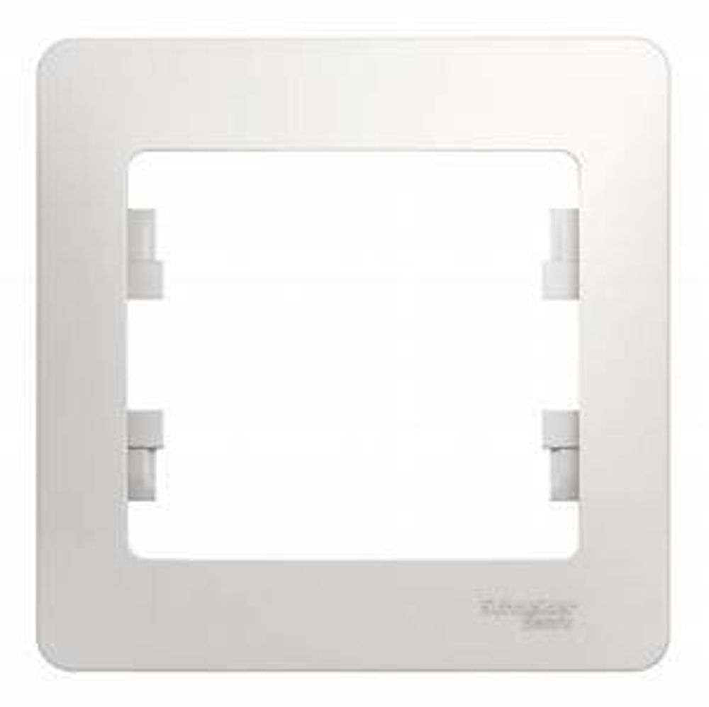 Рамка 1-местная Schneider Electric GLOSSA GSL00010 белый