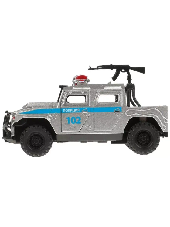 Машинка детская ВПК АМН Полиция звук, свет 12 см