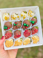 Клубника в шоколаде «Сияние», 12-16 шт