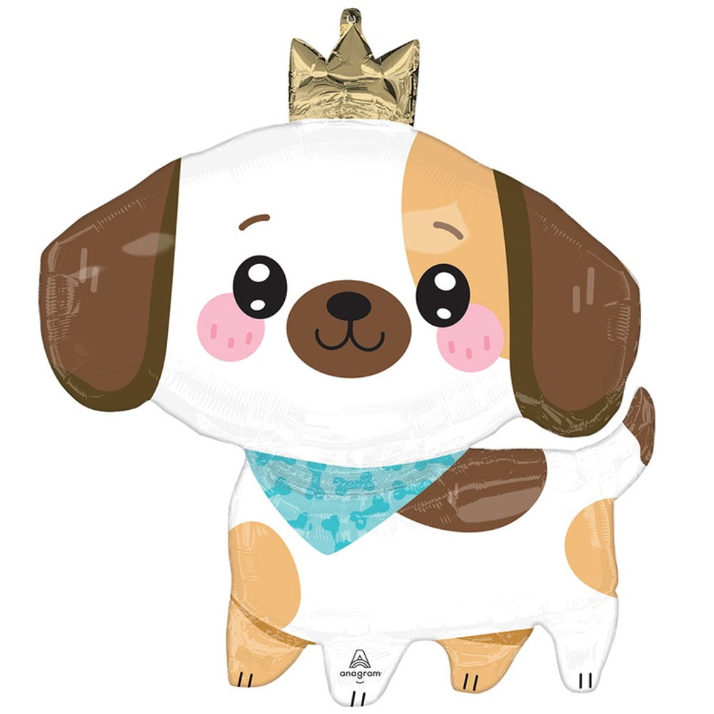 Шар Фольгированный Кавайи Щенок (Ассорти)