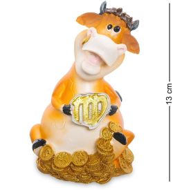 AF-1004/ 9 Копилка «Бык - Дева» 13 см
