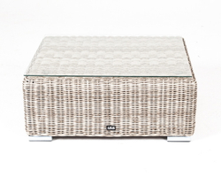 "Лунго" журнальный столик плетеный, цвет бежевый