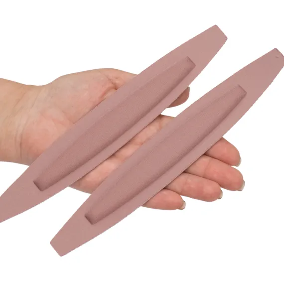 Усилители бретели кофейно-розовые (пара)