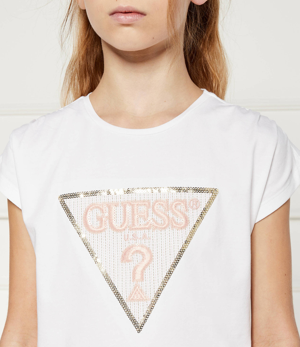 Футболка Guess - белый(K4GI11 K6YW4)
