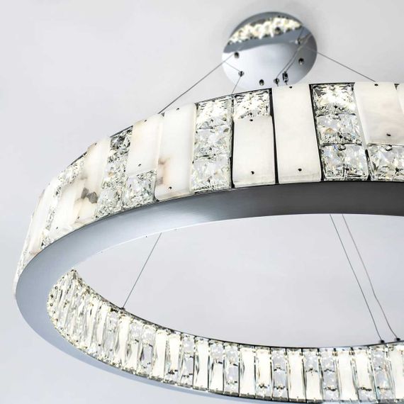 Подвесная светодиодная люстра Modelux Premium ML.6985.800P CR