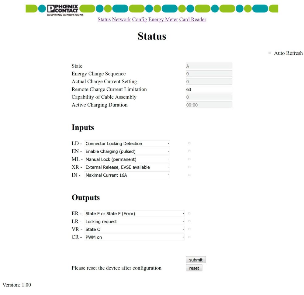 1018701 - EV-CC-AC1-M3-CBC-RCM-ETH - AC yправление зарядкой