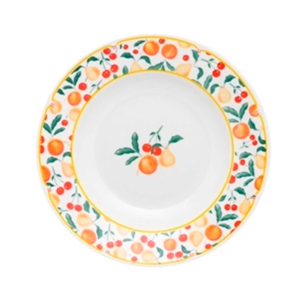 Тарелка Суповая Flamingo Fruits 23,5См Oxford 90520, Sb02-9410