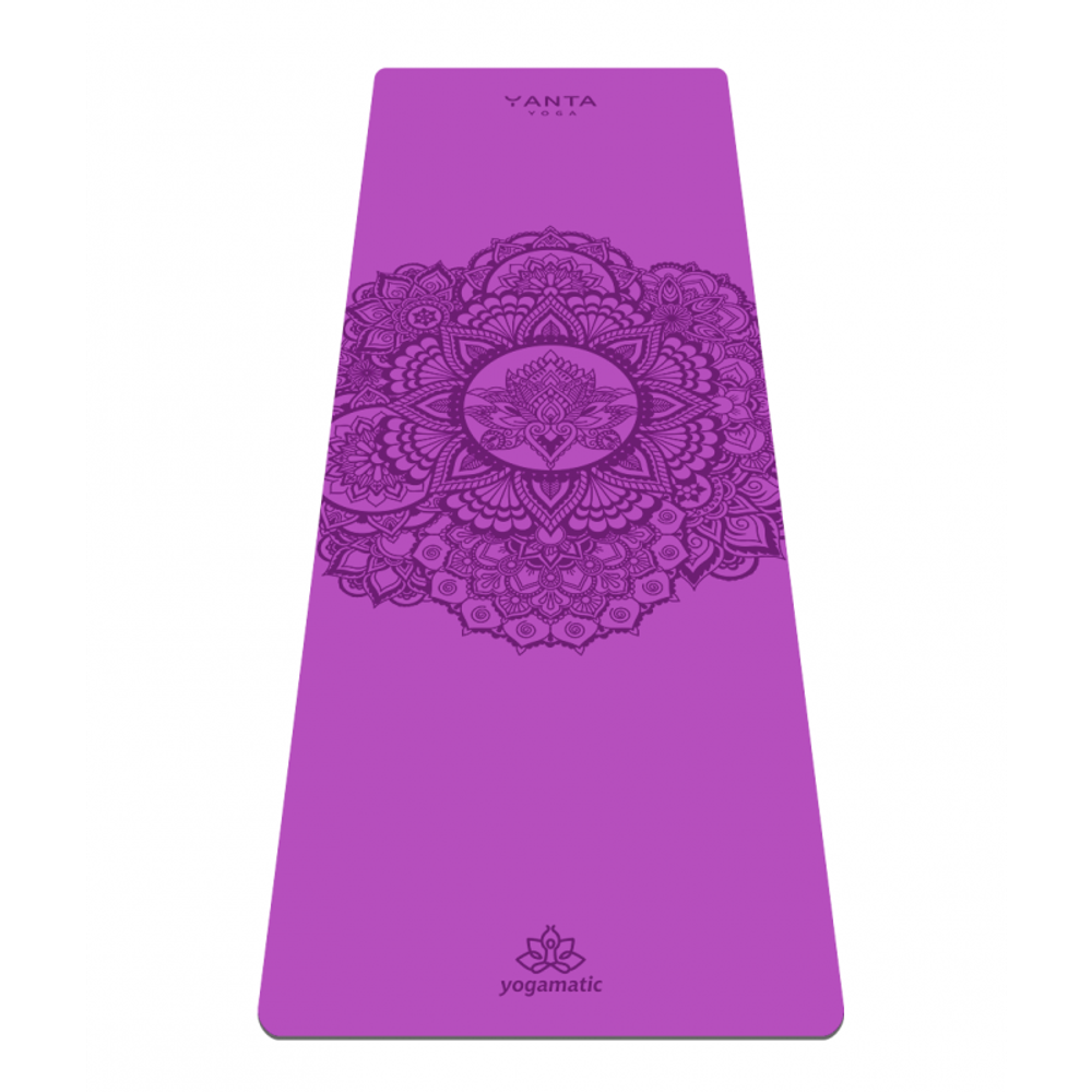 Каучуковый йога коврик Mandala Yanta Yoga 185*68*0,4 см