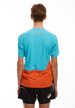 ФУТБОЛКА МУЖСКАЯ VAPOR | SKYBLUE ORANGE