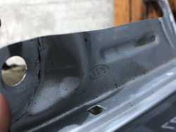 Крыло переднее правое Kia Ceed 2 (JD) 12-18 Б/У Оригинал 66321A2030