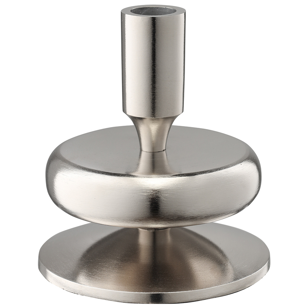 Подсвечник stone, 13 см, серебристый