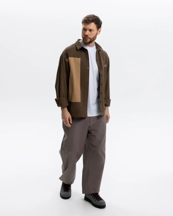 Рубашка Outland Craft V2 коричневая - фото 7