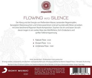 Jens Buchert / Flowing Into Silence (Deep Relaxing Music With The Sound Of Water, Rain And Ocean Waves)(CD)