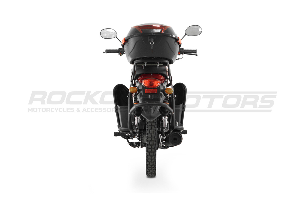 Мопед ROCKOT ALPHA COMFORT (белый/красный глянцевый)