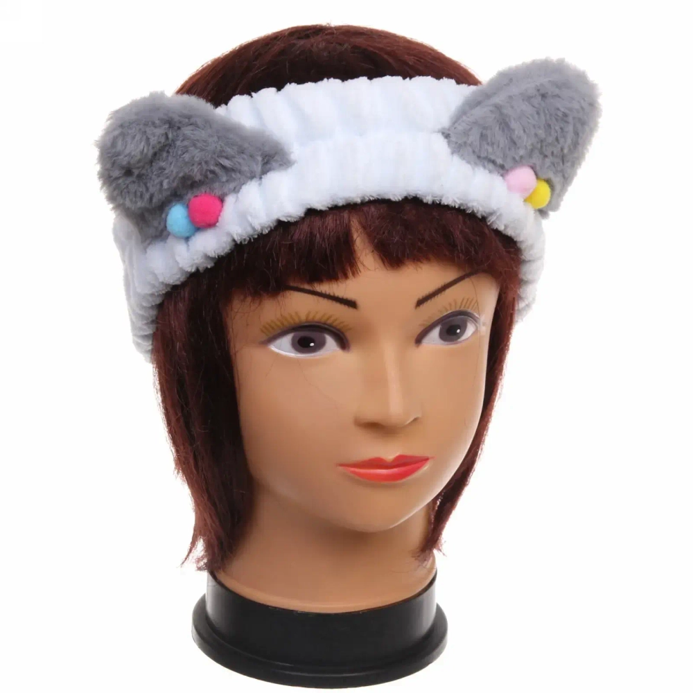 Повязка на голову «Кокетка - Кошечка», микс 6 цветов, 20*6см