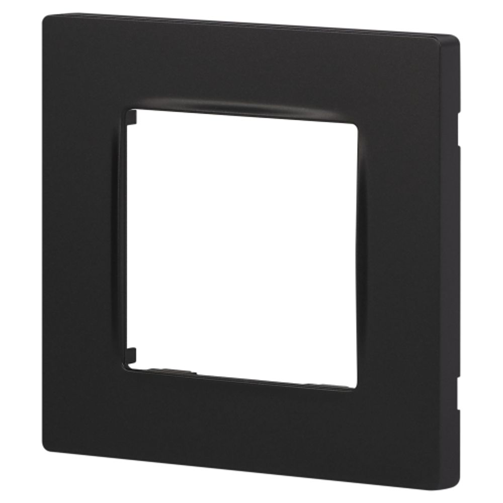 Рамка для розеток и выключателей ЭРА Серия 12 12-5201-05 на 1 пост, Классик, антрацит
