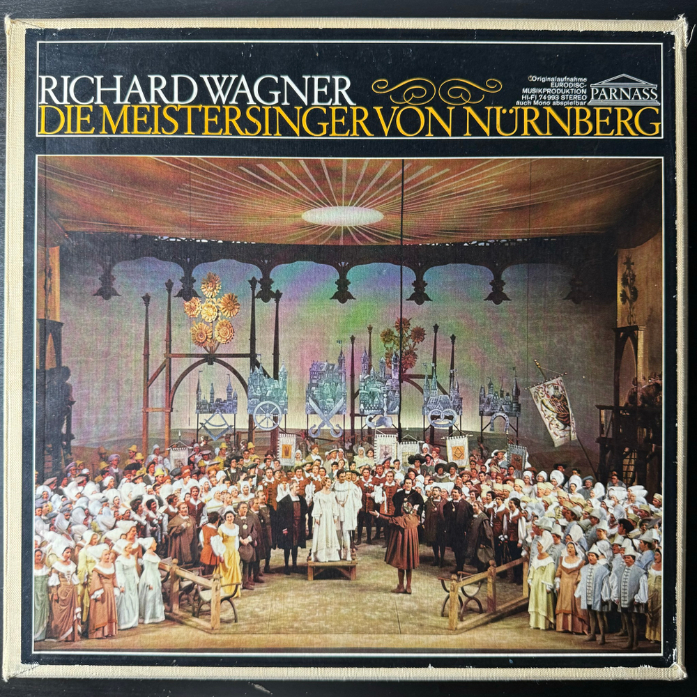 Вагнер - Нюрнбергские мейстерзингеры 2LP (Германия 1967г.)