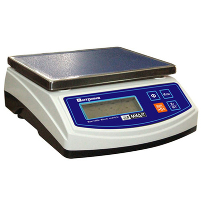 Фасовочные весы МИДЛ МТ 0,6-В1ЖА Витрина-6А"