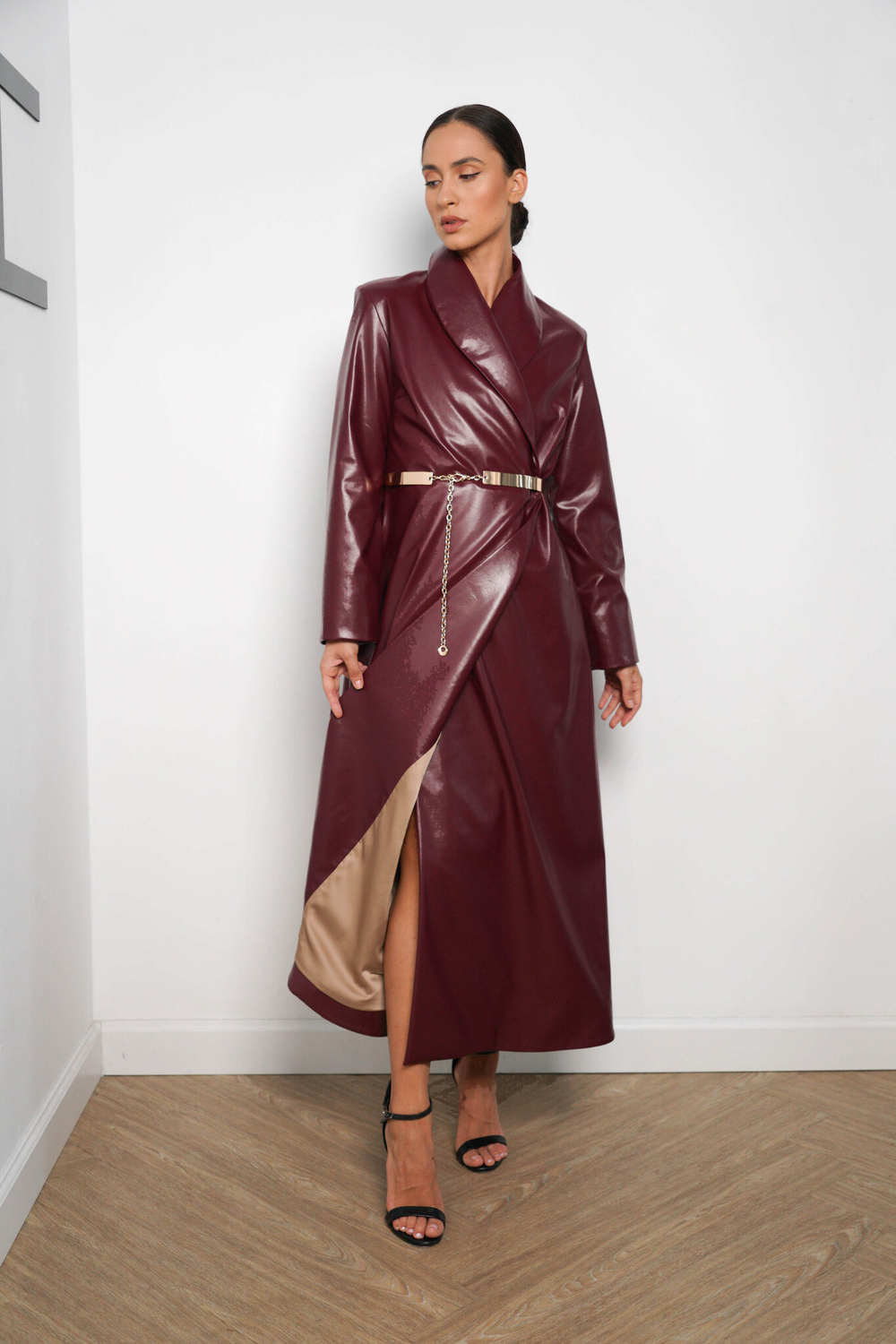 Antuanetta тренчкот в коже