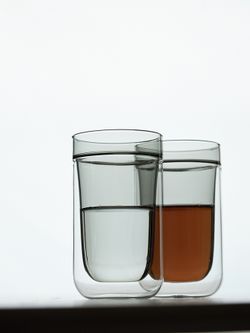 Набор стаканов Pure, 280 мл, дымчато-серые, 2 шт.