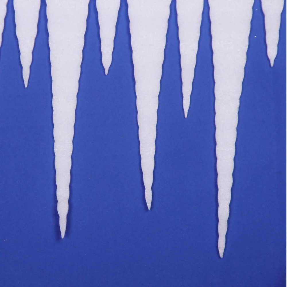 Украшение новогоднее «Сосульки» 61*34 см