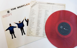 Винтажная виниловая пластинка LP The Beatles Help! (Japan 1986) (Red Vinyl) (No Obi)