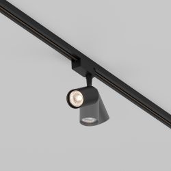 Трековый однофазный светодиодный светильник Maytoni Unity Vuoro TR003-1-6W3K-S-B
