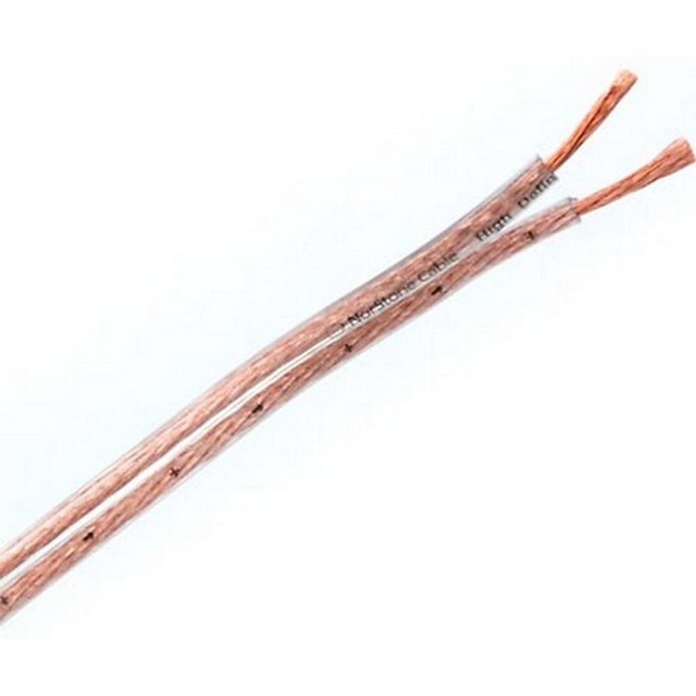 NorStone Classic CL250, акуст.кабель, сечение 2х2,5мм², OFC, прозр.изоляция, 10 м.(NORCL25010)
