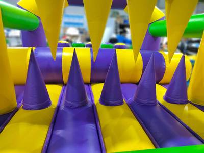 Надувной модуль препятствий «Зубья»