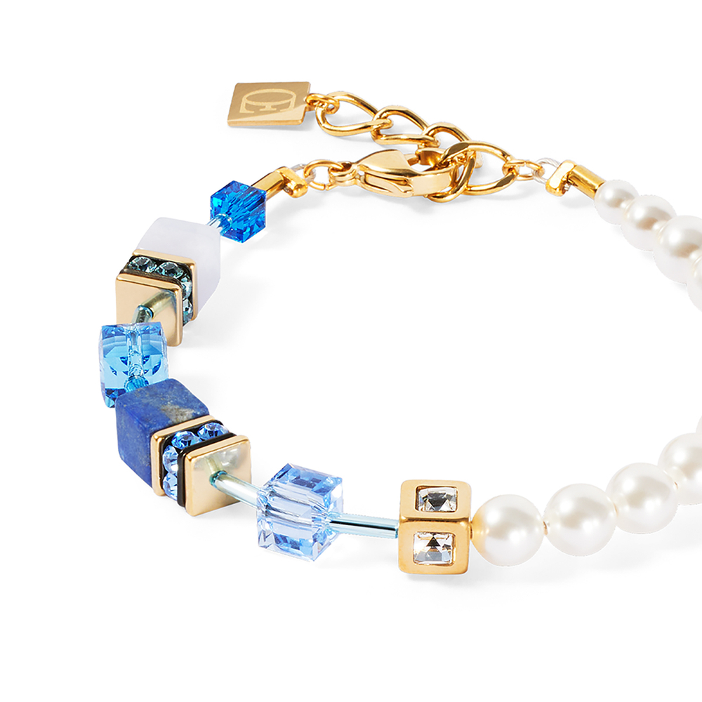 Браслет Coeur de Lion Blue-Gold 5086/30-0716