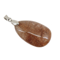 Кулон "Венера" кварц-волосатик