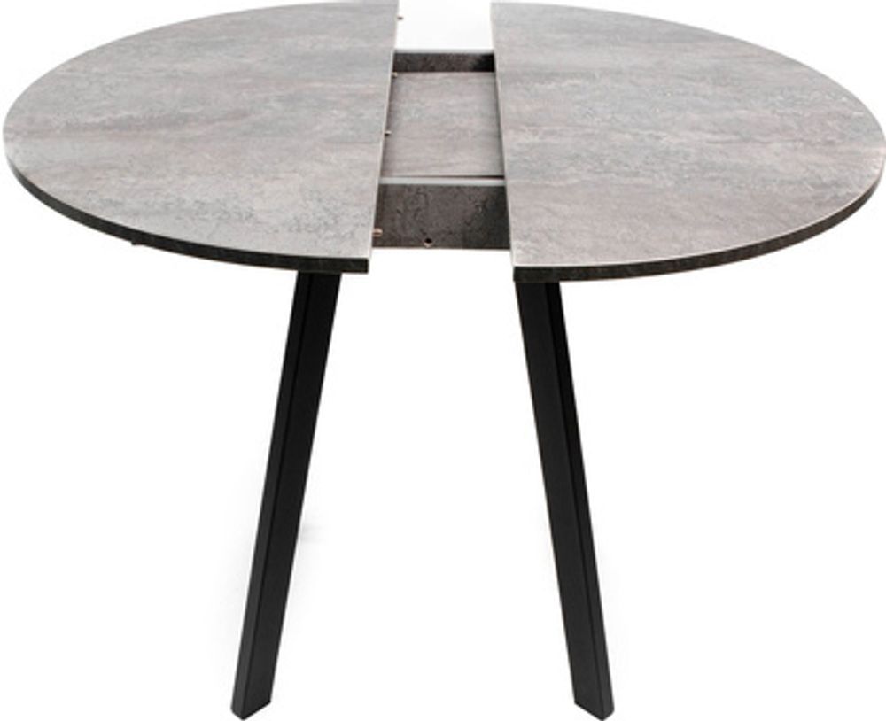 Стол обеденный Элип (профиль) каркас чёрный