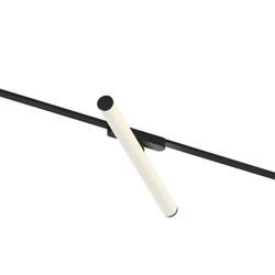 DK5325-BK Светильник для трека Air, серия Ray 3000 со светодиодом, L500*W35*H79mm,?33, 48V DC, 12W, RA?90, 120°, 3000K, IP20, черный, алюминий