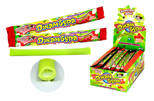 Жев. рез. "Джамбура Электрошок" арбуз 12*48шт 10г