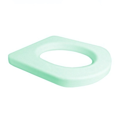 Сиденье для унитаза пенопласт ЛЮКС зеленое РП-0002