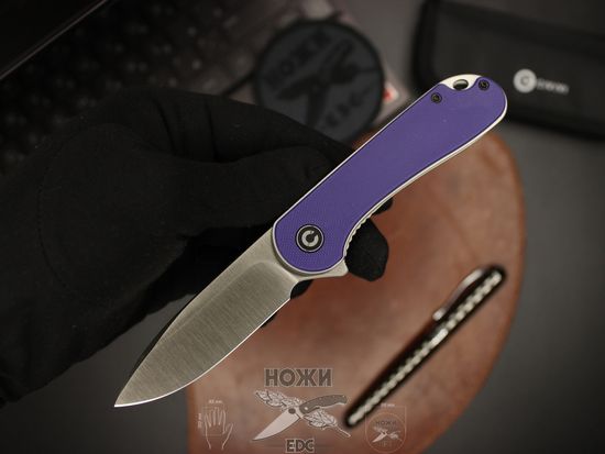 Складной нож Civivi Elementum C907V c клинком из стали D2, рукоять G10