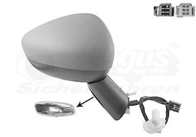 VAN WEZEL - 0954818-VAN - Exterior Mirror - Povrat artikla narucenog iz Njemacke nije moguc.