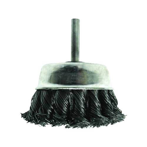 БИБЕР 70994 Щетка-крацовка чаша 75 мм для дрели (15/75)