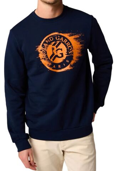Мужская теннисная кофта Roland Garros Stan Sweatshirt - небесный