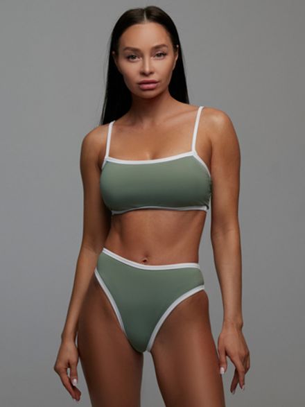 Топ от купальника Ease Olive