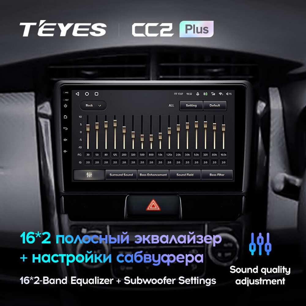 Teyes CC2 Plus 9" для Toyota Corolla Axio, Fielder 2012-2021