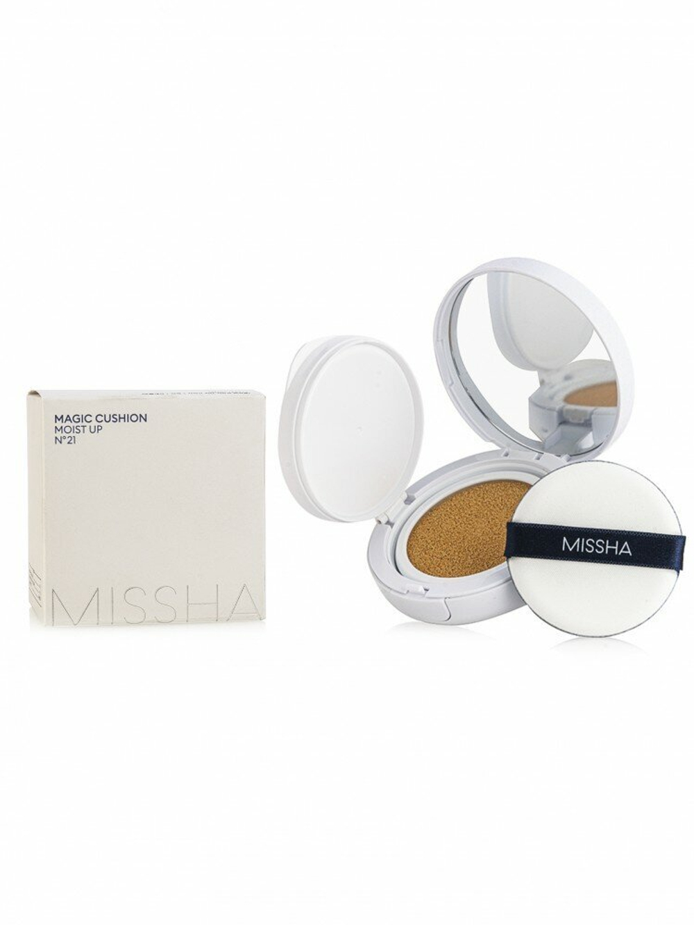 Увлажняющий тональный кушон Missha M Magic Cushion Moist Up SPF50+ PA+++ 21 тон
