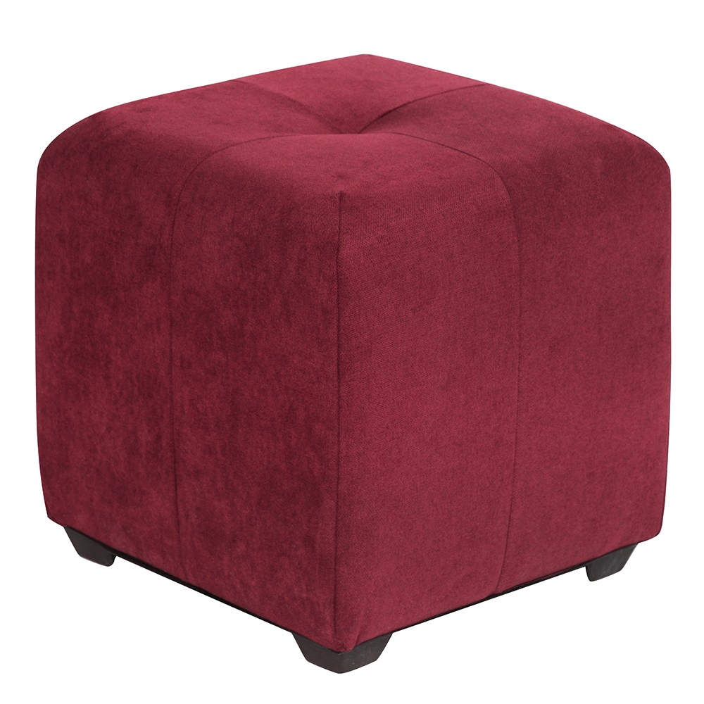 Пуф Николь Бордовый Велюр