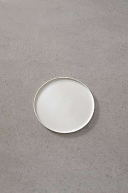 ZARA HOME НАБОР ИЗ 2 ТАРЕЛОК L, БЕЛЫЙ