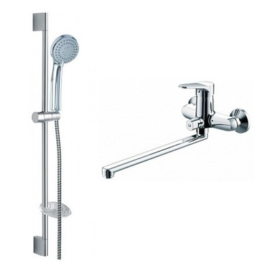 Комплект для ванной комнаты Bravat Eco 2 в 1