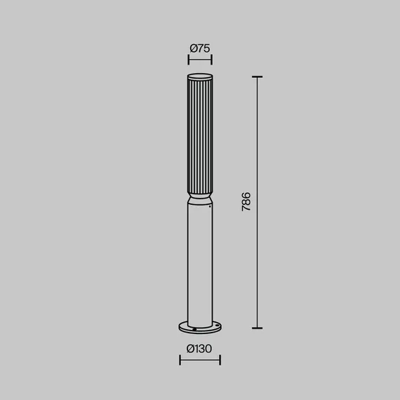 Ландшафтный светильник Свет / Lit 3000K 12Вт IP 65 Outdoor o593fl-l12gf3k