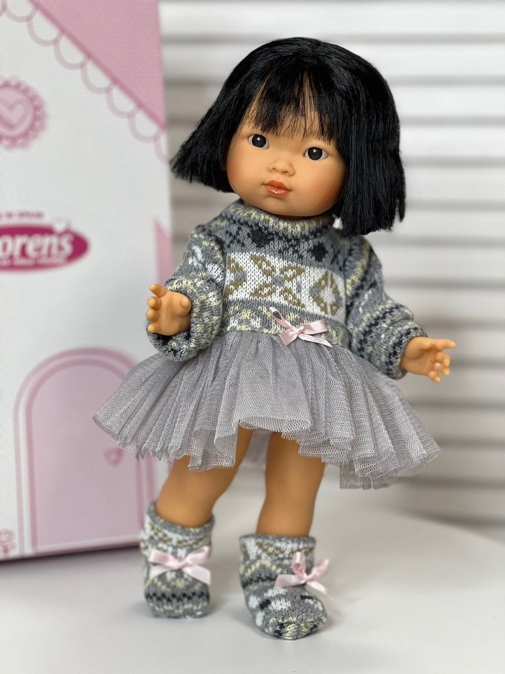 Кукла Llorens виниловая 28см Lu (28034)